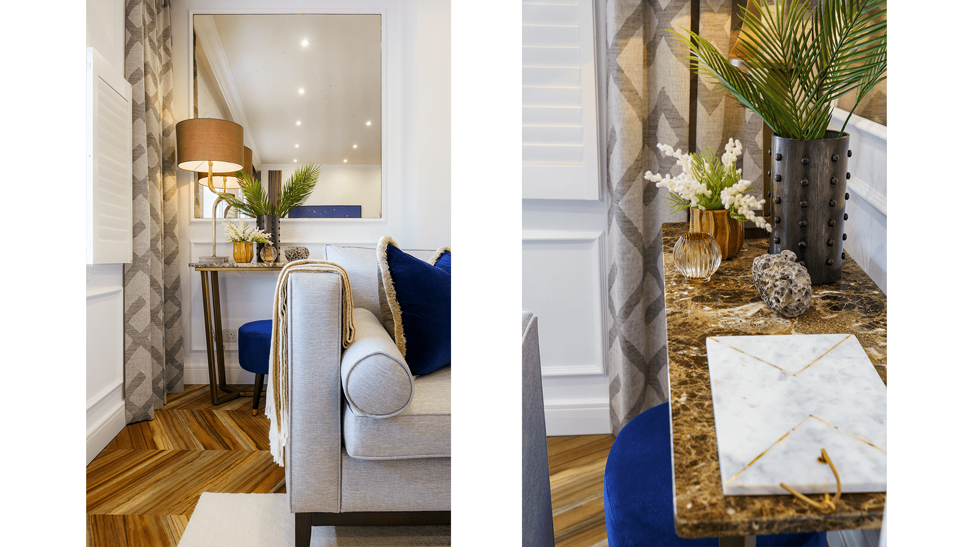 cardiff bay duplex apartment console table