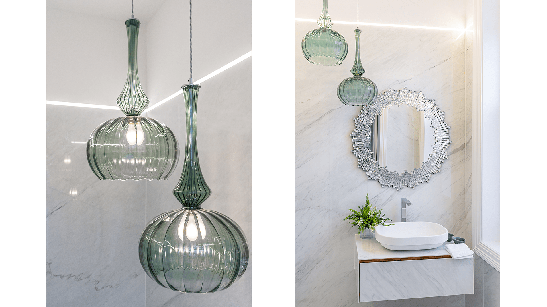 penarth luxury residence guest bathroom lighting
