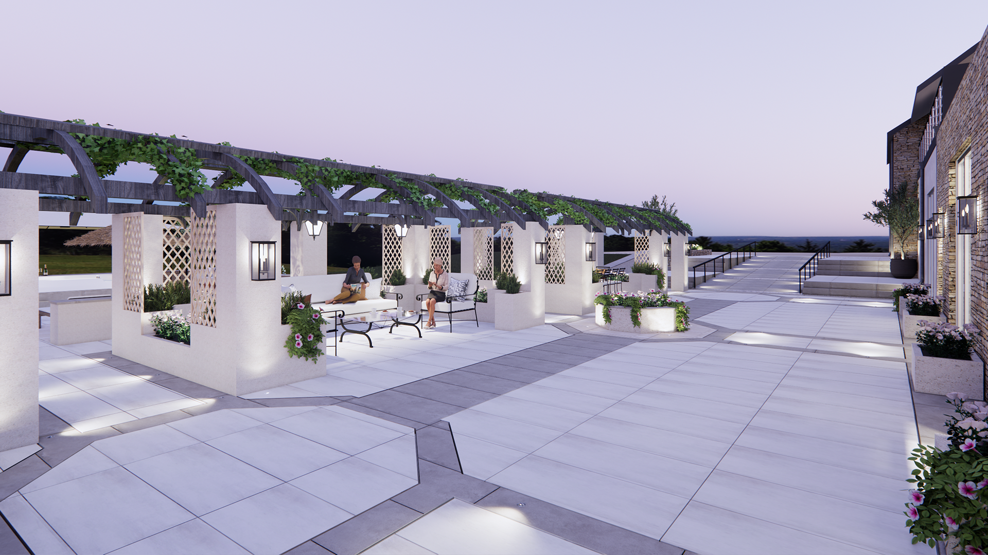 cardiff luxury home front garden