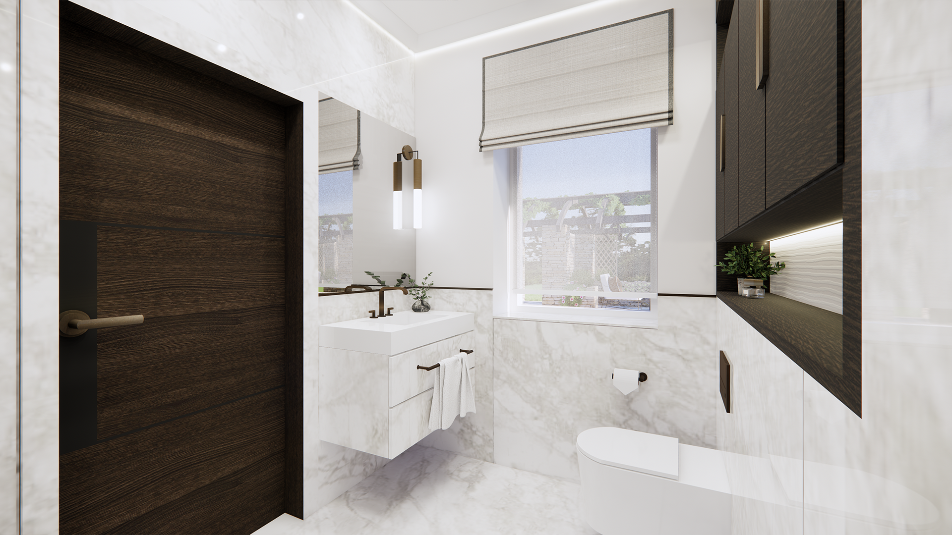 cardiff luxury home guest bedroom en suite