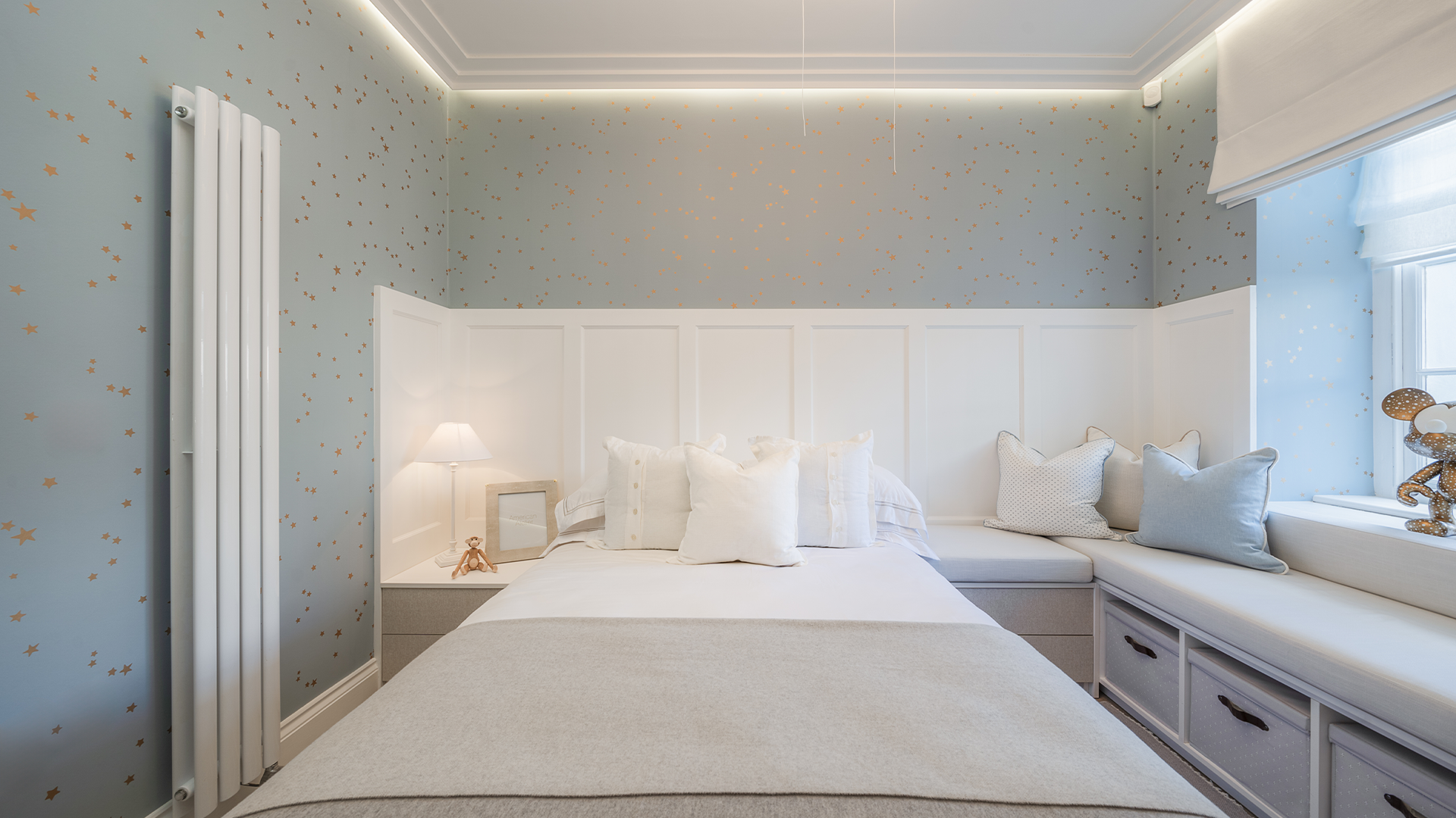 the old rectory apartment boys bedroom bed
