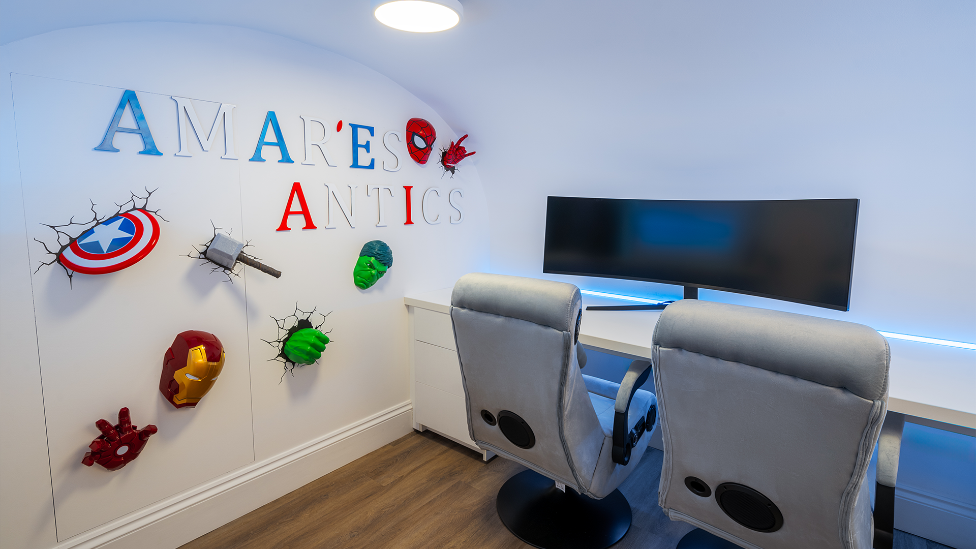 the old rectory apartment games room station