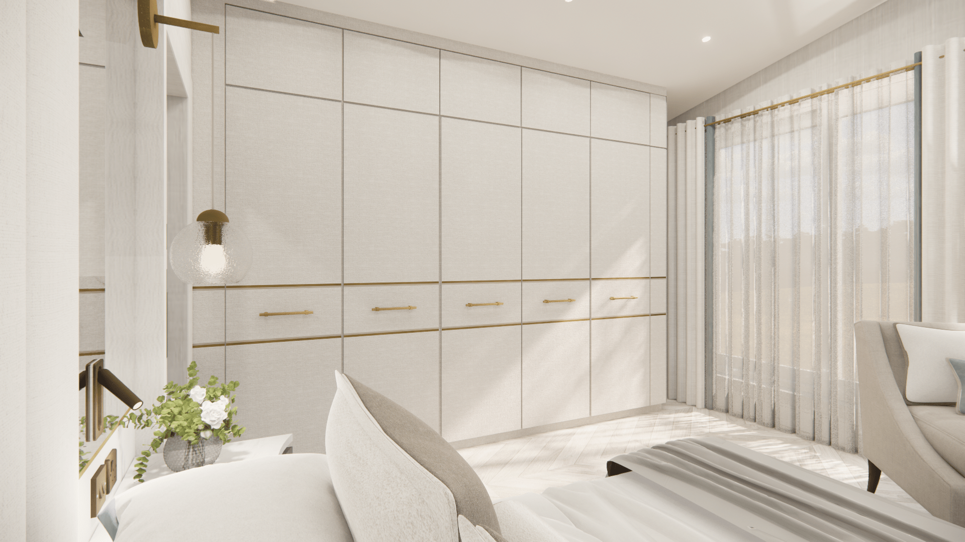 penarth master suite bespoke wardrobes