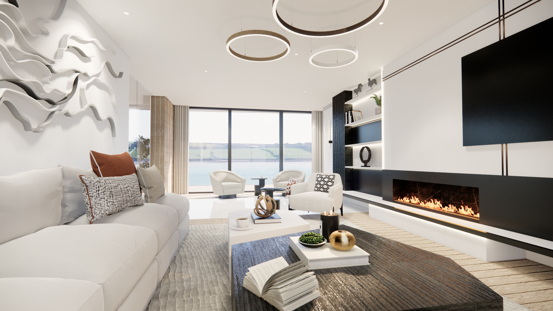 West Wales Mansion - Interior Design - Di Oro Interiors